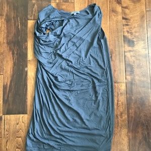 Vince Women's Tunic Tank Top Gray Size Extra Small